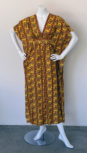 Load image into Gallery viewer, O’pell Orange Gold Print Caftan
