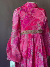 Load image into Gallery viewer, Mod Genie Cocktail Chiffon Harem Jumpsuit