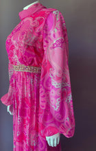 Load image into Gallery viewer, Mod Genie Cocktail Chiffon Harem Jumpsuit