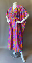 Load image into Gallery viewer, O'pell Op Art Long Fitted Torso Caftan
