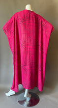 Load image into Gallery viewer, O'pell Op Art Sheer Sexy long torso Caftan