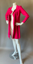 Load image into Gallery viewer, Raspberry Pink Cocktail Coat