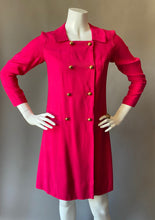 Load image into Gallery viewer, Raspberry Pink Cocktail Coat
