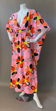 Load image into Gallery viewer, O'pell Mod Happy Days Print long torso Caftan