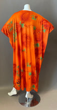 Load image into Gallery viewer, O'pell Orange Oriental Print Long Torso Caftan
