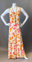 Load image into Gallery viewer, Vintage Floral Mod Maxi Dress