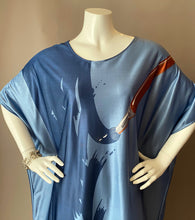 Load image into Gallery viewer, O'pell Stunning Paintbrush Print Tunic Caftan