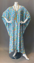 Load image into Gallery viewer, O'pell Poolside Print Draping Panel Tunic Caftan