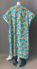 Load image into Gallery viewer, O'pell Mod Print Cotton Empire Long Torso Caftan