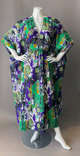 Load image into Gallery viewer, O'pell Psychedelic Print Short Torso Caftan