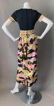Load image into Gallery viewer, Vintage Mr.Dino Mod Maxi Print Dress