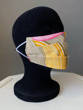 Load image into Gallery viewer, O'pell Mod Swirl Print Long Torso Caftan with Matching Mask