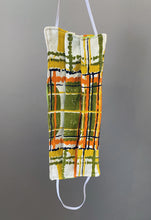 Load image into Gallery viewer, O'pell Mod Op Art Print Long Torso Caftan and Matching Mask