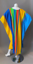 Load image into Gallery viewer, O'pell Happy Rainbow Stripe Tunic Caftan