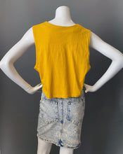 Load image into Gallery viewer, 1980s Yellow Cotton Knit Vest
