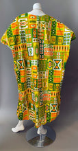 Load image into Gallery viewer, O'pell Mod Happy Days Cotton Print Tunic Caftan