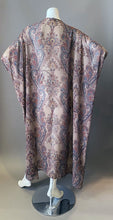Load image into Gallery viewer, O'pell Sheer Paisley Long Torso Caftan