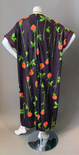 Load image into Gallery viewer, Vintage Rose Print Semi Sheer Caftan