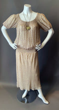 Load image into Gallery viewer, Vintage 70s Bohemian Sheer Floral Anne Klein Dress