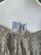 Load image into Gallery viewer, Vintage 70s Bohemian Sheer Floral Anne Klein Dress