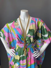 Load image into Gallery viewer, O'pell Eduardo Print Mod Long Torso Caftan