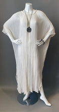 Load image into Gallery viewer, O'pell Bohemian Ecru Cotton Gauze Tunic Caftan