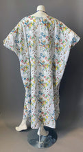 Load image into Gallery viewer, O'pell New Floral Sheer Cotton Tunic Caftan
