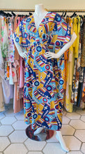 Load image into Gallery viewer, O’pell Mod Geometric Kaleidoscope Caftan