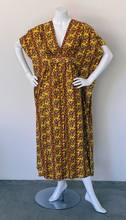 Load image into Gallery viewer, O’pell Orange Gold Print Caftan
