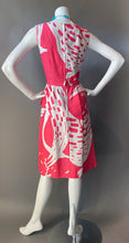 Load image into Gallery viewer, Mod Pink Abstract Malia Sun Dress
