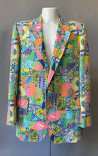 Load image into Gallery viewer, Rare Mens Lilly Pulitzer Patchwork Print Blazer Jacket 12
