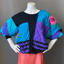 Load image into Gallery viewer, 1980s Quilted Patchwork Puffy Sweatshirt
