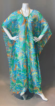 Load image into Gallery viewer, O&#39;pell Sheer Mod Print Tunic Caftan
