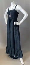 Load image into Gallery viewer, 1970s Bohemian Eyelet Maxi Sun Dress
