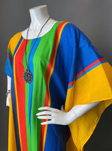 Load image into Gallery viewer, O&#39;pell Happy Rainbow Stripe Tunic Caftan
