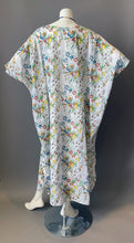 Load image into Gallery viewer, O&#39;pell New Floral Sheer Cotton Tunic Caftan
